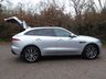 USED 2018 18 JAGUAR F-PACE 2.0 P250i R-Sport SUV 5dr Petrol Auto AWD Euro 6 (s/s) (250 ps) PANO ROOF, BLACK & RED LEATHER