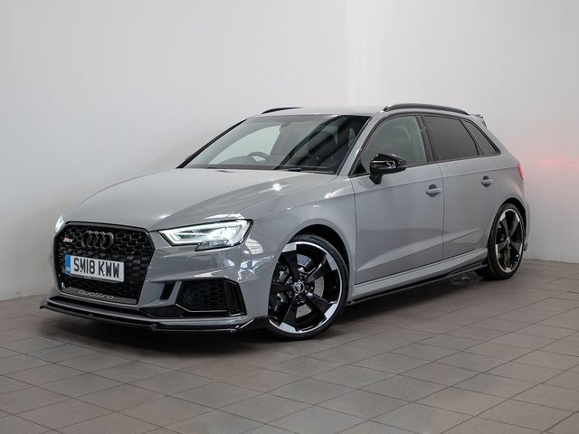 2018 18 Audi Rs3 2.5 TFSI Sportback 5dr Petrol S Tronic quattro Euro 6 (s/s) (400 ps)