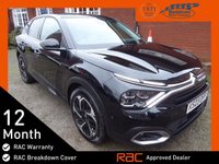 USED 2023 23 CITROEN C4 1.5 BlueHDi Shine Plus Hatchback 5dr Diesel EAT8 Euro 6 (s/s) (130 ps) Price includes 12 months RAC Platinum care warranty cover with roadside assistance included