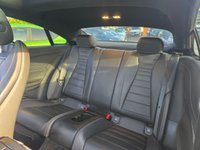 USED 2018 18 MERCEDES-BENZ E-CLASS Mercedes E300 AMG Line Premium Plus Coupe, 69,900 miles, Automatic, Leather, Sat Nav, Reverse Camera, Heated Seats, 19in Alloys, ULEZ compliant. This 2018 Mercedes Benz E Class E300 AMG Line (Premium Plus) boasts a remarkable history with only two previous owners, boasts a full dealership service history, with its last service completed on 3rd January 2025 at 61,807 miles offering a unique opportunity to acquire a well cared for example.  This sophisticated saloon features a powerful yet efficient 2.0 litre petrol engine, meeting Euro 6 emissions standards.  The AMG Line trim enhances its sporty appeal, complemented by the desirable Nigh
