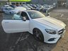 USED 2018 18 MERCEDES-BENZ E-CLASS Mercedes E300 AMG Line Premium Plus Coupe, 69,900 miles, Automatic, Leather, Sat Nav, Reverse Camera, Heated Seats, 19in Alloys, ULEZ compliant. This 2018 Mercedes Benz E Class E300 AMG Line (Premium Plus) boasts a remarkable history with only two previous owners, boasts a full dealership service history, with its last service completed on 3rd January 2025 at 61,807 miles offering a unique opportunity to acquire a well cared for example.  This sophisticated saloon features a powerful yet efficient 2.0 litre petrol engine, meeting Euro 6 emissions standards.  The AMG Line trim enhances its sporty appeal, complemented by the desirable Nigh