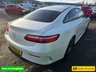 USED 2018 18 MERCEDES-BENZ E-CLASS Mercedes E300 AMG Line Premium Plus Coupe, 69,900 miles, Automatic, Leather, Sat Nav, Reverse Camera, Heated Seats, 19in Alloys, ULEZ compliant. This 2018 Mercedes Benz E Class E300 AMG Line (Premium Plus) boasts a remarkable history with only two previous owners, boasts a full dealership service history, with its last service completed on 3rd January 2025 at 61,807 miles offering a unique opportunity to acquire a well cared for example.  This sophisticated saloon features a powerful yet efficient 2.0 litre petrol engine, meeting Euro 6 emissions standards.  The AMG Line trim enhances its sporty appeal, complemented by the desirable Nigh