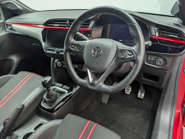 USED 2021 21 VAUXHALL CORSA 1.2 Turbo SRi Hatchback 5dr Petrol Manual Euro 6 (s/s) (100 ps) CRUSIE CONTROL+FRONT CAMERA SYSTEM CLICK&COLLECT/HOME DELIVERY