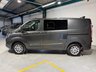 USED 2023 73 FORD TRANSIT CUSTOM 2.0 300 EcoBlue Limited Crew Cab Double Cab 5dr Diesel Manual L1 H1 Euro 6 (s/s) (130 ps) 