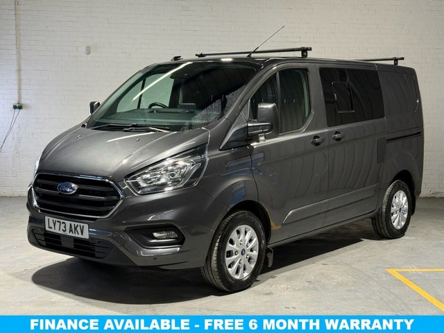 View our Ford Transit Custom 2.0 300 EcoBlue Limited Crew Cab Double Cab 5dr Diesel Manual L1 H1 Euro 6 (s/s) (130 ps)