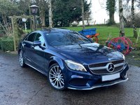 USED 2017 17 MERCEDES-BENZ CLS 3.0 CLS350d V6 AMG Line (Premium Plus) Coupe 4dr Diesel G-Tronic+ Euro 6 (s/s) (258 ps) 