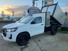 USED 2021 71 TOYOTA HI-LUX ACTIVE 4WD 2.4 D4-D 148 BHP SINGLE CAB ARBORIST ARB TIPPER **INDEPENDENT TOOLBOX** 