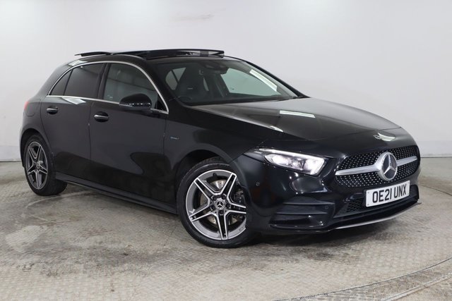 2021 MERCEDES-BENZ A-CLASS 1.3 A250e 15.6kWh AMG Line Edition (Premium Plus) Hatchback 5dr Petrol Plug-in Hybrid 8G-DCT Euro 6 (s/s) (218 ps)