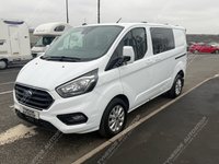 USED 2022 72 FORD TRANSIT CUSTOM 2.0 300 EcoBlue Limited Crew Van Double Cab 5dr Diesel Auto L1 H1 Euro 6 (s/s) (170 ps) 