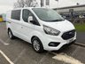 USED 2022 72 FORD TRANSIT CUSTOM 2.0 300 EcoBlue Limited Crew Van Double Cab 5dr Diesel Auto L1 H1 Euro 6 (s/s) (170 ps) 