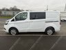 USED 2022 72 FORD TRANSIT CUSTOM 2.0 300 EcoBlue Limited Crew Van Double Cab 5dr Diesel Auto L1 H1 Euro 6 (s/s) (170 ps) 
