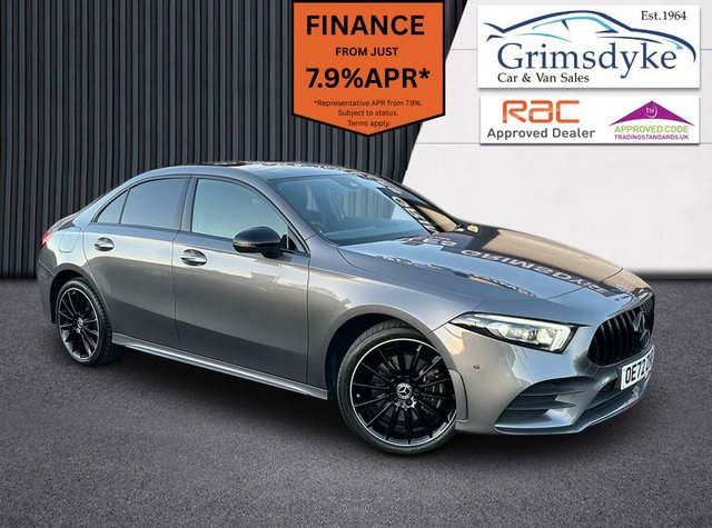 2022 72 Mercedes-Benz A-Class 1.3 A250e 15.6kWh AMG Line Night Edition (Premium Plus) Saloon 4dr Petrol Plug-in Hybrid 8G-DCT Euro 6 (s/s) (218 ps)