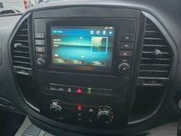 USED 2022 22 MERCEDES-BENZ VITO 2.0 114 CDI Progressive XLWB Panel van, 54,800 miles, Automatic, Cruise Control, Reverse Camera, ULEZ Euro 6 diesel. Final price plus VAT @ 20%. This 2022 Mercedes Benz Vito 114 CDI Progressive is a standout choice, boasting a single owner and a recent service completed on 28th October 2024 at 49,950 miles, ensuring it is well maintained. This L3 Euro 6 compliant model features a robust 2.0 litre diesel engine delivering 134 bhp, paired with a smooth G Tronic automatic transmission for rear wheel drive. The Progressive trim level comes equipped with the convenient Audio 30 system, offering seamless integration with Android Auto, Apple Ca