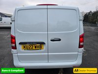 USED 2022 22 MERCEDES-BENZ VITO 2.0 114 CDI Progressive XLWB Panel van, 54,800 miles, Automatic, Cruise Control, Reverse Camera, ULEZ Euro 6 diesel. Final price plus VAT @ 20%. This 2022 Mercedes Benz Vito 114 CDI Progressive is a standout choice, boasting a single owner and a recent service completed on 28th October 2024 at 49,950 miles, ensuring it is well maintained. This L3 Euro 6 compliant model features a robust 2.0 litre diesel engine delivering 134 bhp, paired with a smooth G Tronic automatic transmission for rear wheel drive. The Progressive trim level comes equipped with the convenient Audio 30 system, offering seamless integration with Android Auto, Apple Ca