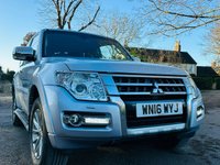 USED 2016 16 MITSUBISHI SHOGUN 3.2 DI-DC Barbarian SUV 3dr Diesel Auto 4WD Euro 6 SWB (187 ps) LOW MILES+LEATHER+SAT NAV+ULEZ