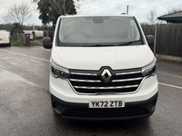 USED 2022 72 RENAULT TRAFIC 2.0 dCi Blue LL30 Business+ Panel Van 5dr Diesel Manual L2 H1 Euro 6 (s/s) (130 ps) This 2022 Renault Trafic Business+ van offers an impressive 7800 litres of cargo volume, making it an ideal choice for businesses needing substantial load space.  Powered by a 2.0 litre dCi Blue diesel engine and meeting Euro 6 emission standards, this LL30 L2 H1 model is equipped with the Business+ trim.  For enhanced driver convenience and safety, it features EASY LINK Navigation with an 8 inch touchscreen and Bluetooth connectivity, manual air conditioning.