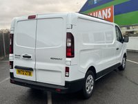 USED 2022 72 RENAULT TRAFIC 2.0 dCi Blue LL30 Business+ Panel Van 5dr Diesel Manual L2 H1 Euro 6 (s/s) (130 ps) This 2022 Renault Trafic Business+ van offers an impressive 7800 litres of cargo volume, making it an ideal choice for businesses needing substantial load space.  Powered by a 2.0 litre dCi Blue diesel engine and meeting Euro 6 emission standards, this LL30 L2 H1 model is equipped with the Business+ trim.  For enhanced driver convenience and safety, it features EASY LINK Navigation with an 8 inch touchscreen and Bluetooth connectivity, manual air conditioning.