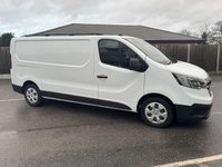 USED 2022 72 RENAULT TRAFIC 2.0 dCi Blue LL30 Business+ Panel Van 5dr Diesel Manual L2 H1 Euro 6 (s/s) (130 ps) This 2022 Renault Trafic Business+ van offers an impressive 7800 litres of cargo volume, making it an ideal choice for businesses needing substantial load space.  Powered by a 2.0 litre dCi Blue diesel engine and meeting Euro 6 emission standards, this LL30 L2 H1 model is equipped with the Business+ trim.  For enhanced driver convenience and safety, it features EASY LINK Navigation with an 8 inch touchscreen and Bluetooth connectivity, manual air conditioning.