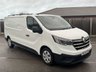 USED 2022 72 RENAULT TRAFIC 2.0 dCi Blue LL30 Business+ Panel Van 5dr Diesel Manual L2 H1 Euro 6 (s/s) (130 ps) This 2022 Renault Trafic Business+ van offers an impressive 7800 litres of cargo volume, making it an ideal choice for businesses needing substantial load space.  Powered by a 2.0 litre dCi Blue diesel engine and meeting Euro 6 emission standards, this LL30 L2 H1 model is equipped with the Business+ trim.  For enhanced driver convenience and safety, it features EASY LINK Navigation with an 8 inch touchscreen and Bluetooth connectivity, manual air conditioning.