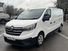 USED 2022 72 RENAULT TRAFIC 2.0 dCi Blue LL30 Business+ Panel Van 5dr Diesel Manual L2 H1 Euro 6 (s/s) (130 ps) This 2022 Renault Trafic Business+ van offers an impressive 7800 litres of cargo volume, making it an ideal choice for businesses needing substantial load space.  Powered by a 2.0 litre dCi Blue diesel engine and meeting Euro 6 emission standards, this LL30 L2 H1 model is equipped with the Business+ trim.  For enhanced driver convenience and safety, it features EASY LINK Navigation with an 8 inch touchscreen and Bluetooth connectivity, manual air conditioning.