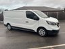 USED 2022 72 RENAULT TRAFIC 2.0 dCi Blue LL30 Business+ Panel Van 5dr Diesel Manual L2 H1 Euro 6 (s/s) (130 ps) This 2022 Renault Trafic Business+ van offers an impressive 7800 litres of cargo volume, making it an ideal choice for businesses needing substantial load space.  Powered by a 2.0 litre dCi Blue diesel engine and meeting Euro 6 emission standards, this LL30 L2 H1 model is equipped with the Business+ trim.  For enhanced driver convenience and safety, it features EASY LINK Navigation with an 8 inch touchscreen and Bluetooth connectivity, manual air conditioning.