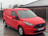 USED 2020 69 FORD TRANSIT CONNECT 1.5 240 EcoBlue Limited Panel Van 5dr Diesel Auto L2 Euro 6 (s/s) (120 ps) This 2020 Ford Transit Connect offers exceptional value with just one owner and a remarkably low mileage of 67,500 miles for its age.  This 1.5 240 EcoBlue Limited Auto L2 Euro 6 (s/s) 5dr model, a 240 Limited variant with the desirable Limited trim, is powered by an efficient 1.5 litre diesel engine.  It comes equipped with a useful Reverse Parking Aid featuring rear sensors, and for enhanced comfort, it includes Seat Pack 54 which incorporates heated driver and passenger seats.