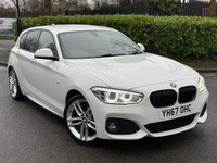 USED 2017 67 BMW 1 SERIES 2.0 118d M Sport Hatchback 5dr Diesel Manual Euro 6 (s/s) (150 ps) ULEZ+SH+NAV+2 FMR+BT+CC+LOW MILES