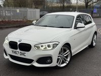 USED 2017 67 BMW 1 SERIES 2.0 118d M Sport Hatchback 5dr Diesel Manual Euro 6 (s/s) (150 ps) ULEZ+SH+NAV+2 FMR+BT+CC+LOW MILES