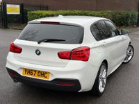 USED 2017 67 BMW 1 SERIES 2.0 118d M Sport Hatchback 5dr Diesel Manual Euro 6 (s/s) (150 ps) ULEZ+SH+NAV+2 FMR+BT+CC+LOW MILES