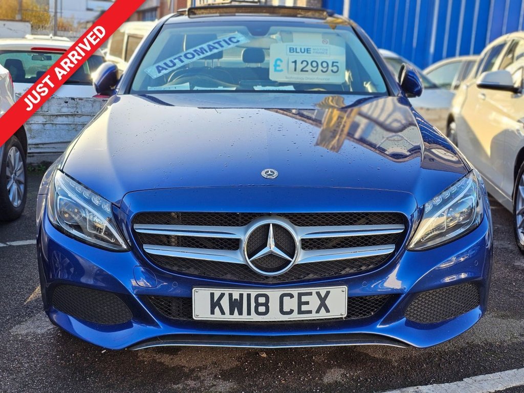 2018 Mercedes-Benz C-Class 2.0 C200 Sport (Premium)(s/s) Saloon 4d 9G-Tronic Plus