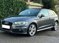 USED 2013 13 AUDI A3 1.8 TFSI S line S Tronic quattro Euro 5 (s/s) 3dr AUDI FULL SERVICE - PAN ROOF