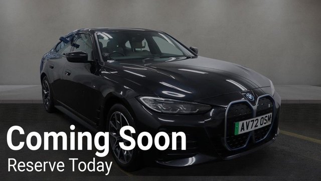 2022 72 BMW I4 40 83.9kWh M Sport Gran Coupe 5dr Electric Auto eDrive (340 ps)