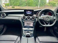 USED 2015 15 MERCEDES-BENZ C-CLASS 2.1 C220 BlueTEC AMG Line (Premium) Saloon 4dr Diesel G-Tronic+ Euro 6 (s/s) (170 ps) 