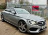 USED 2015 15 MERCEDES-BENZ C-CLASS 2.1 C220 BlueTEC AMG Line (Premium) Saloon 4dr Diesel G-Tronic+ Euro 6 (s/s) (170 ps) 