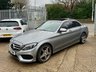 USED 2015 15 MERCEDES-BENZ C-CLASS 2.1 C220 BlueTEC AMG Line (Premium) Saloon 4dr Diesel G-Tronic+ Euro 6 (s/s) (170 ps) 