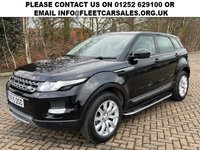 USED 2015 15 LAND ROVER RANGE ROVER EVOQUE 2.2 SD4 Pure Tech SUV 5dr Diesel Auto 4WD Euro 5 (s/s) (190 ps) A stunning 2015 Range Rover Evoque Auto finished in Santorini Black with an incredibly low 39,000 miles. Smooth to drive, comfortable, and packed with great features.  ? Heated black leather ? Sat nav & Bluetooth ? Reverse camera with front & rear sensors ? Electric power boot ? Side steps & 18" alloys  A classy, well-cared-for Evoque that looks and drives exactly as it should.