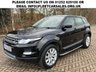 USED 2015 15 LAND ROVER RANGE ROVER EVOQUE 2.2 SD4 Pure Tech SUV 5dr Diesel Auto 4WD Euro 5 (s/s) (190 ps) A stunning 2015 Range Rover Evoque Auto finished in Santorini Black with an incredibly low 39,000 miles. Smooth to drive, comfortable, and packed with great features.  ? Heated black leather ? Sat nav & Bluetooth ? Reverse camera with front & rear sensors ? Electric power boot ? Side steps & 18" alloys  A classy, well-cared-for Evoque that looks and drives exactly as it should.