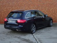 USED 2018 18 MERCEDES-BENZ C CLASS 2.0 C200 AMG Line (Premium) G-Tronic+ 4MATIC Euro 6 (s/s) 5dr PAN ROOF, SAT NAV, HTD SEATS