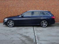 USED 2018 18 MERCEDES-BENZ C CLASS 2.0 C200 AMG Line (Premium) G-Tronic+ 4MATIC Euro 6 (s/s) 5dr PAN ROOF, SAT NAV, HTD SEATS