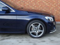 USED 2018 18 MERCEDES-BENZ C CLASS 2.0 C200 AMG Line (Premium) G-Tronic+ 4MATIC Euro 6 (s/s) 5dr PAN ROOF, SAT NAV, HTD SEATS