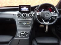 USED 2018 18 MERCEDES-BENZ C CLASS 2.0 C200 AMG Line (Premium) G-Tronic+ 4MATIC Euro 6 (s/s) 5dr PAN ROOF, SAT NAV, HTD SEATS