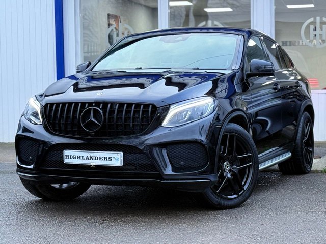 2018 18 Mercedes-Benz Gle 3.0 GLE350D V6 AMG NIGHT EDITION COUPE BLACK PACK NAV CAMERA 5DR DIESEL G-TRONIC 4MATIC EURO 6 (S/S) (258 PS)