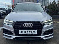 USED 2017 17 AUDI Q3 2.0 TDI Black Edition SUV 5dr Diesel S Tronic quattro Euro 6 (s/s) (184 ps) 