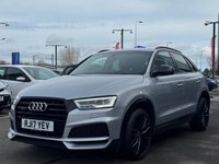 USED 2017 17 AUDI Q3 2.0 TDI Black Edition SUV 5dr Diesel S Tronic quattro Euro 6 (s/s) (184 ps) 
