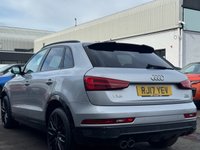 USED 2017 17 AUDI Q3 2.0 TDI Black Edition SUV 5dr Diesel S Tronic quattro Euro 6 (s/s) (184 ps) 