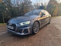 USED 2023 23 AUDI A5 2.0 TDI 40 S line Sportback 5dr Diesel S Tronic quattro Euro 6 (s/s) (204 ps) 8.9% APR FINANCE RATES
