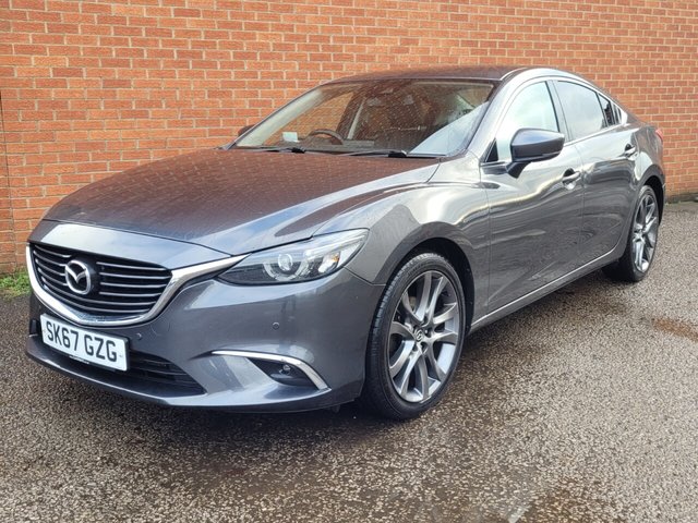 2017 67 Mazda Mazda6 2.2 SKYACTIV-D Sport Nav Saloon 4dr Diesel Manual Euro 6 (s/s) (175 ps)