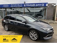 USED 2016 16 TOYOTA AURIS 1.2 VVT-i Excel Touring Sports 5dr Petrol Manual Euro 6 (s/s) (116 ps) 