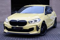 USED 2023 23 BMW 1 SERIES M135I 2.0 XDRIVE 5 DOOR DAKAR YELLOW II BODYKIT 19" HTDWHL