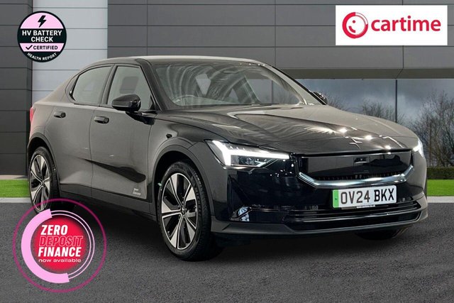 View our Polestar Polestar 2 Dual Motor 82kWh Long Range Fastback 5dr Electric Auto 4WDE (421 ps) 360 View Parking Camera, Front / Rear Parking Assistance, Heated Front Seats, Display Screen, 19In Alloys